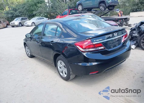 2015 Honda Civic Lx from USA, damaged, VIN 2HGFB2F51FH500113